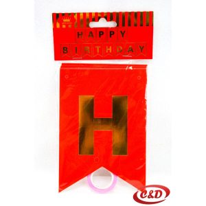 Natpis; Happy Birthday