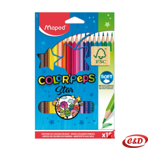 Drvene bojice; 18/1; Star Maped