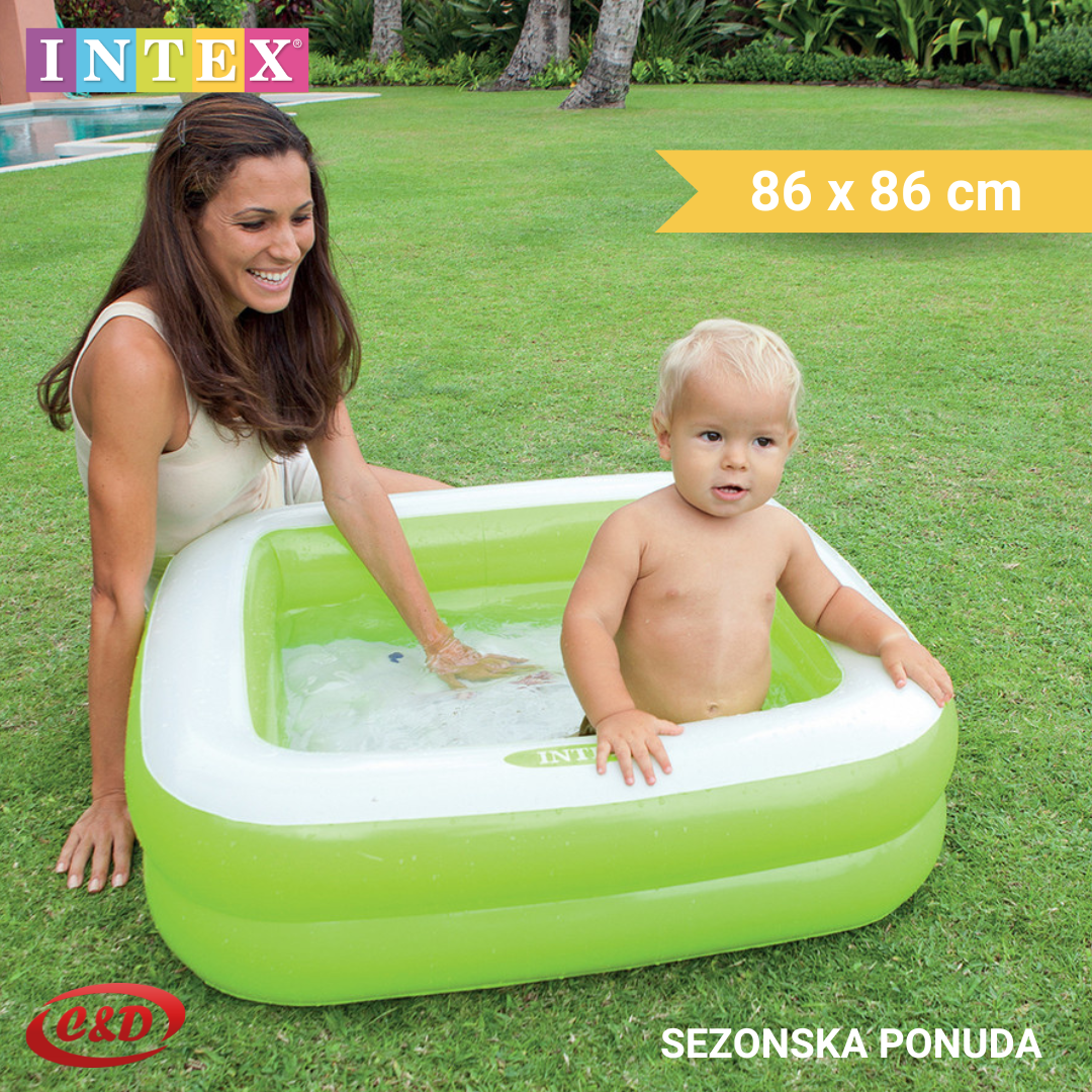 INTEX Bazen; 86 x 86 x 25 cm - Slika 4