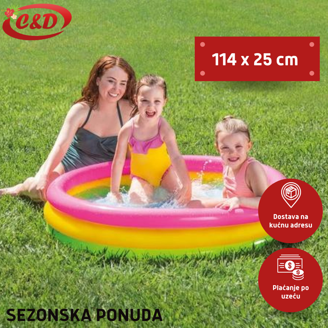 INTEX Bazen; 114 x 25 cm - Slika 4