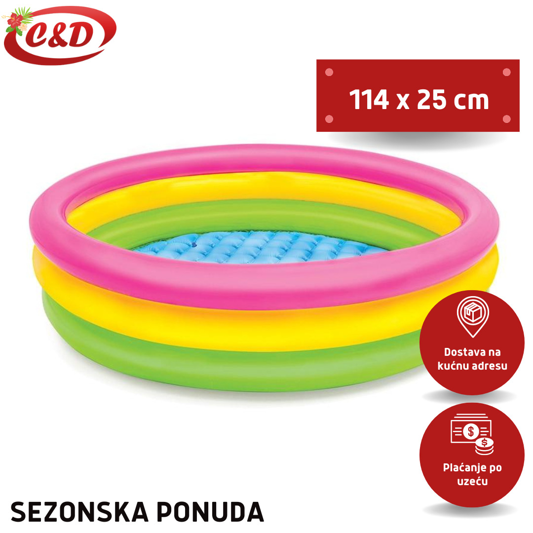 INTEX Bazen; 114 x 25 cm - Slika 5