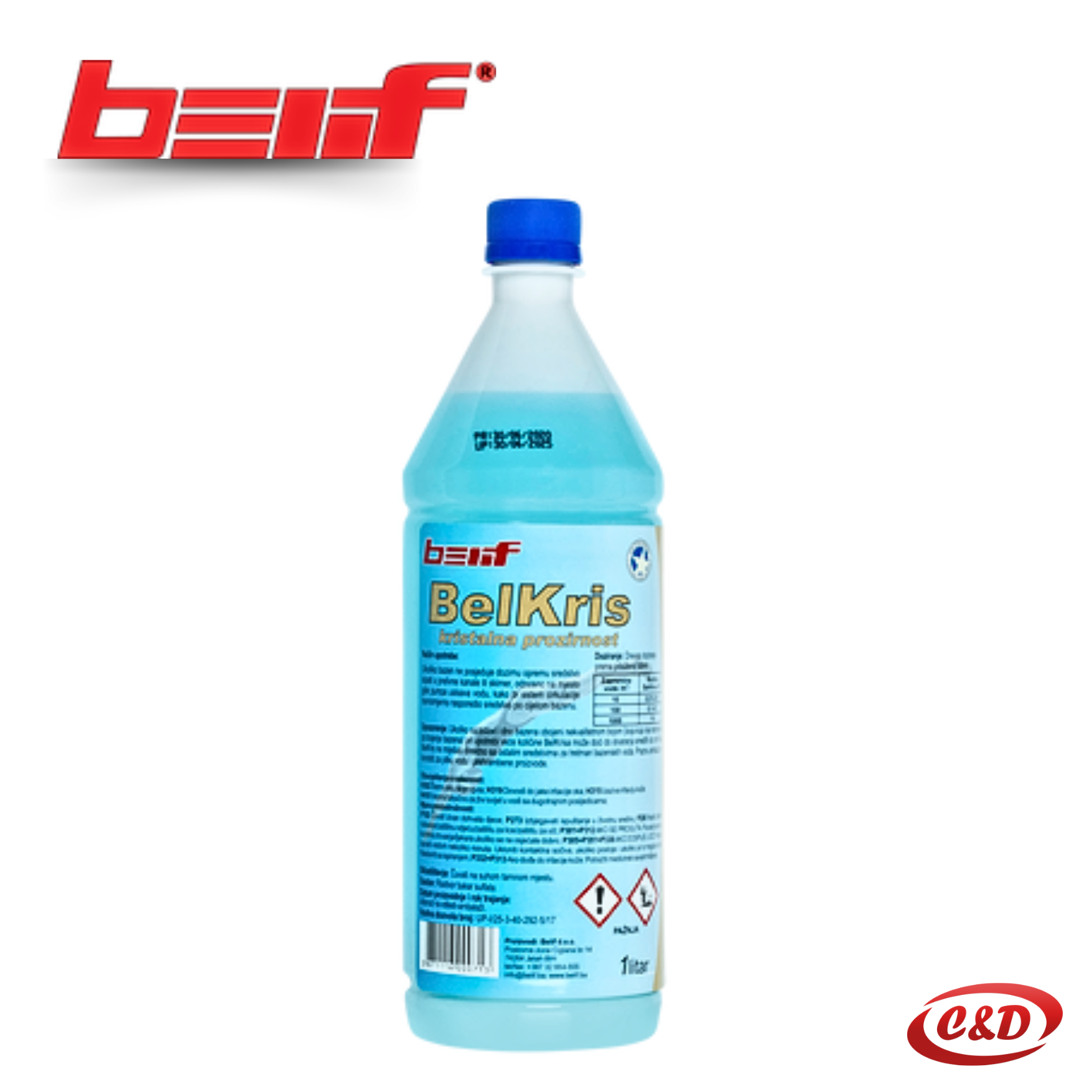 BelKris sredstvo za kristalnu prozirnost vode; 1l; Belif
