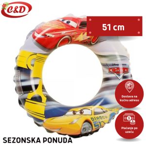 INTEX Šlauf; Cars; 51 cm