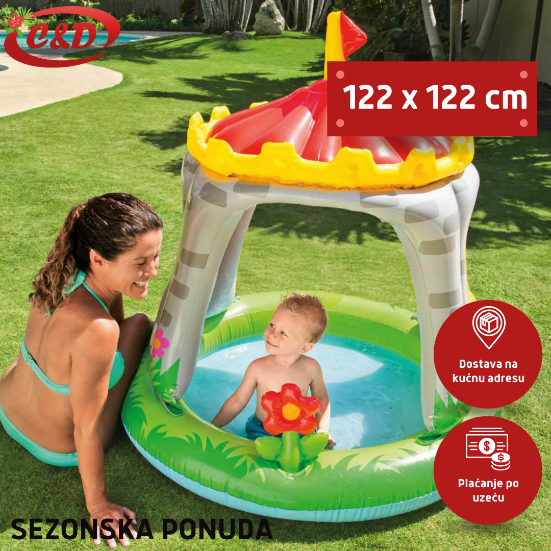 INTEX Bazen; 122 x 122 cm