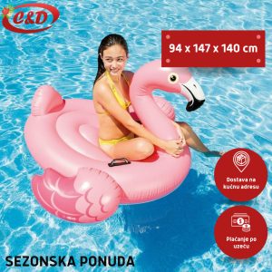 INTEX Flamingo; 94 x 147 x 140 cm