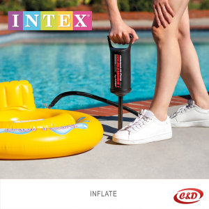 INTEX; Ručna pumpa