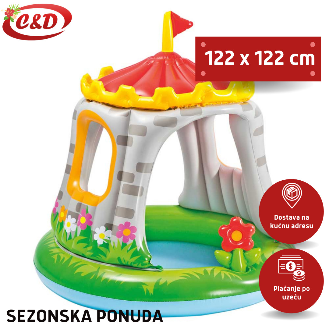 INTEX Bazen; 122 x 122 cm - Slika 2