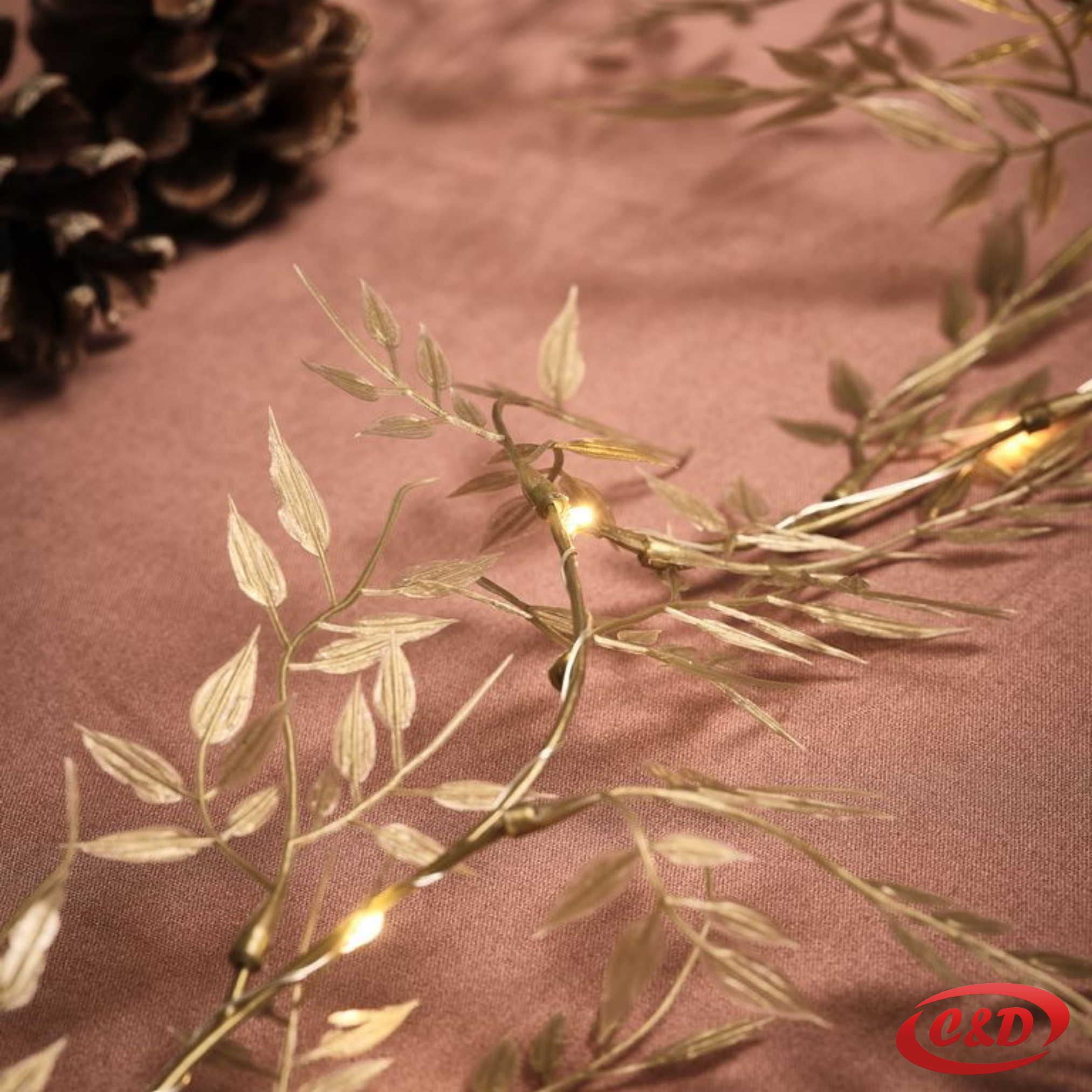 Lampice; LED; Skuld; Na baterije; 2 m; Toplo Bijela - Slika 3