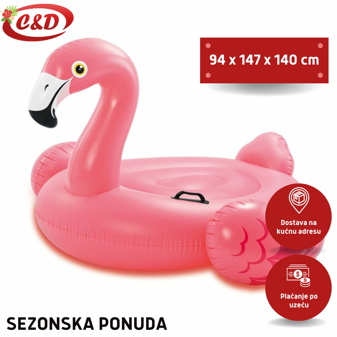 INTEX Flamingo; 94 x 147 x 140 cm - Slika 2