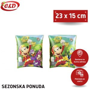 BESTWAY Mišići; Mickey Mouse; 23 x 15 cm
