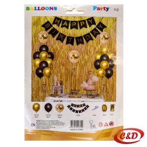 Balon set; Happy Birthday