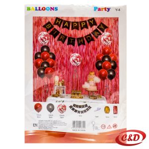 Balon set; Happy Birthday