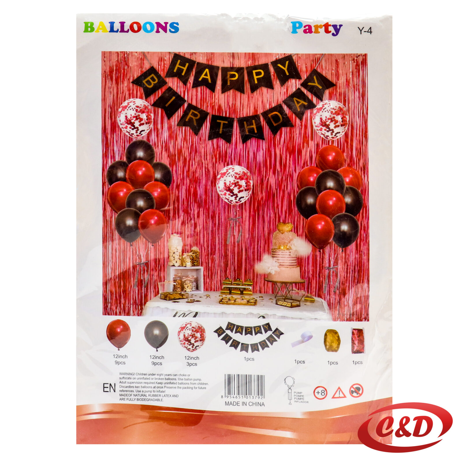 Balon set; Happy Birthday