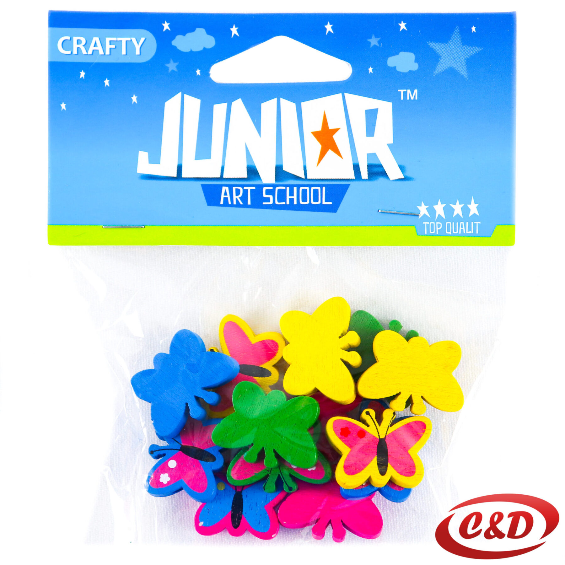 Dekorativni leptirići; Junior
