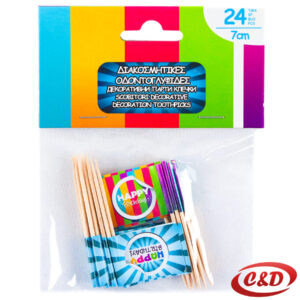 Čačkalice; Zastavice; 24/1