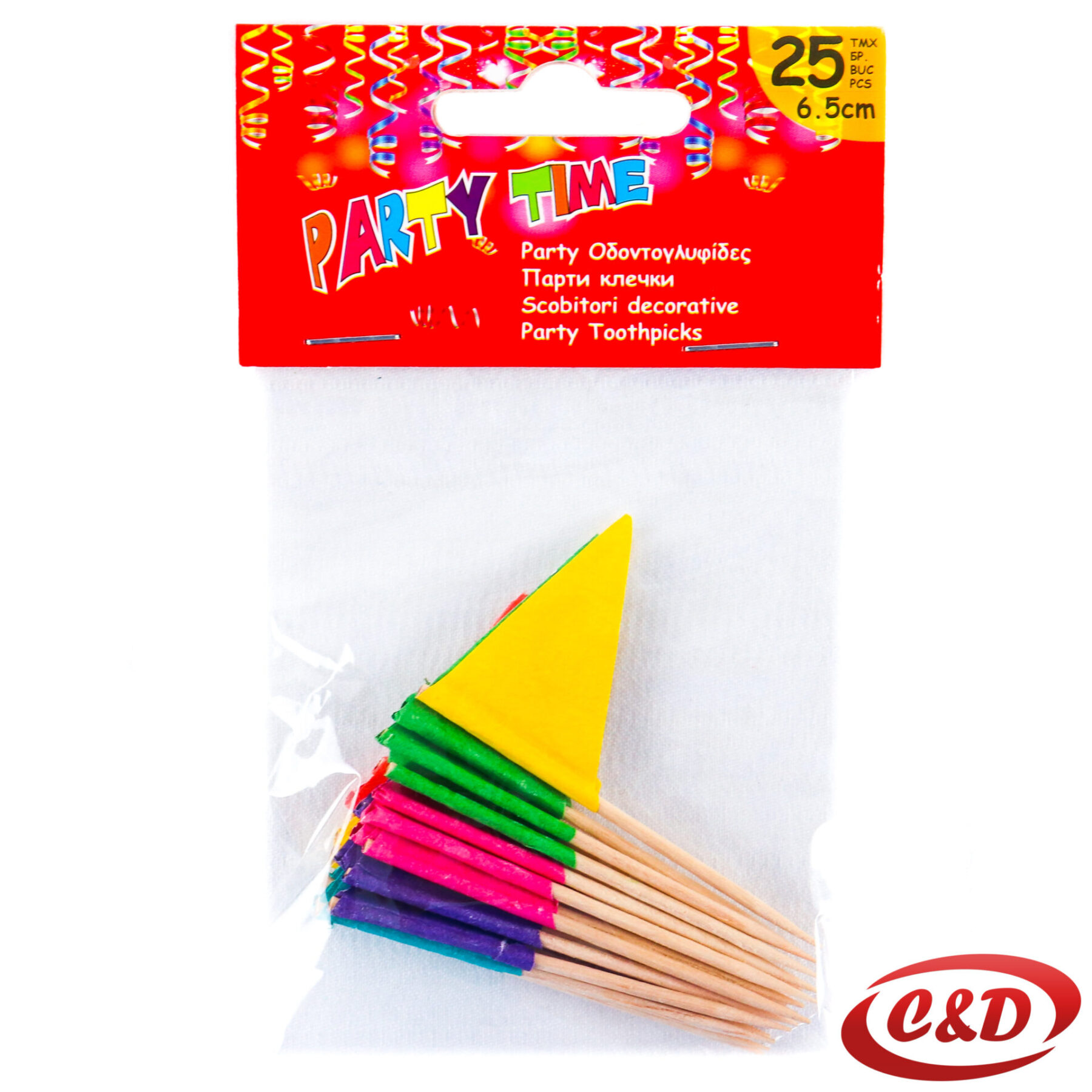 Čačkalice; Zastavice; 25/1