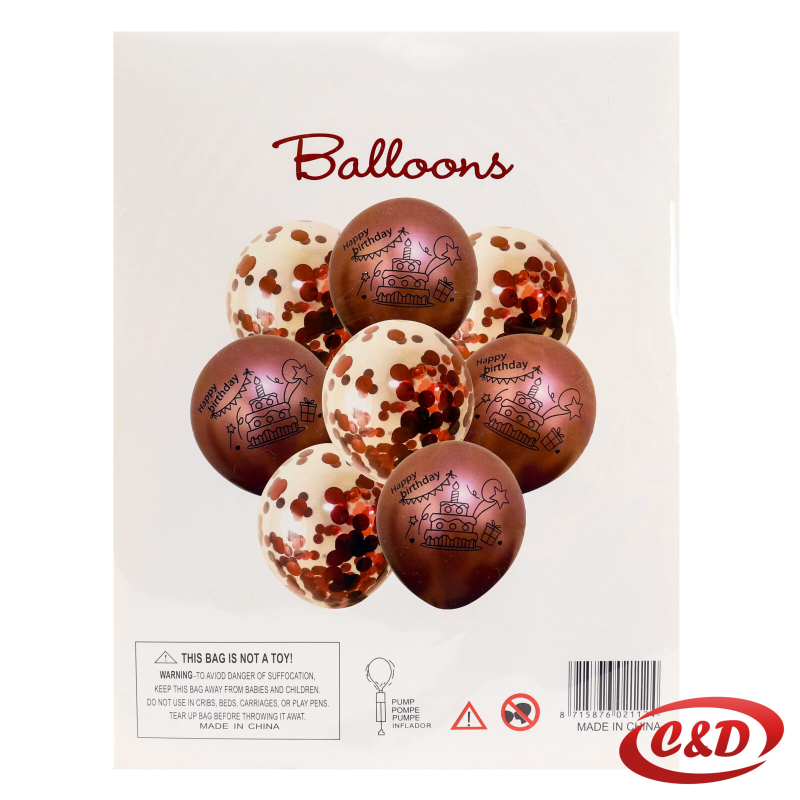 Balon set; Happy Birthday