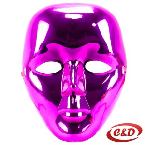 Anonymous ljubičasta metalik maska