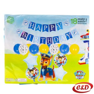 Balon set; Paw Patrol