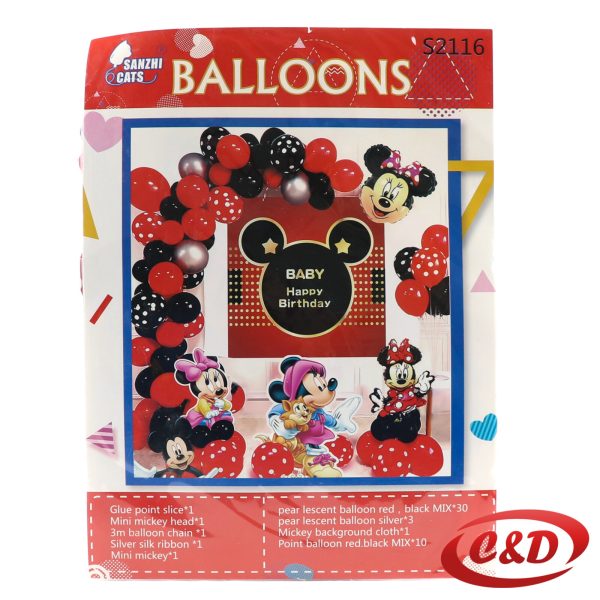 Balon luk; Minnie Mouse