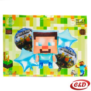 Balon set; Minecraft