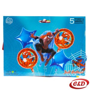 Balon set; Spiderman