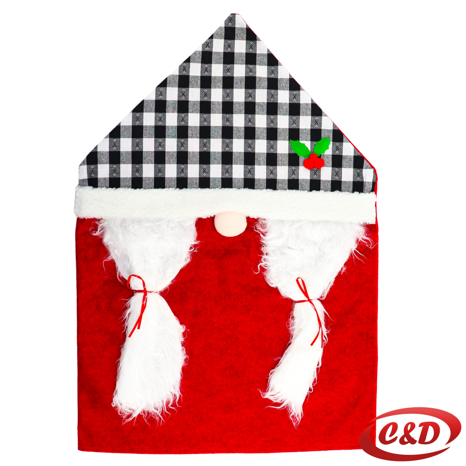 Novogodišnja navlaka za stolicu