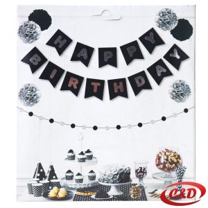 Natpis; Happy Birthday