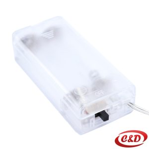 Lampice; LED; Kućice; 2 m; Bijele