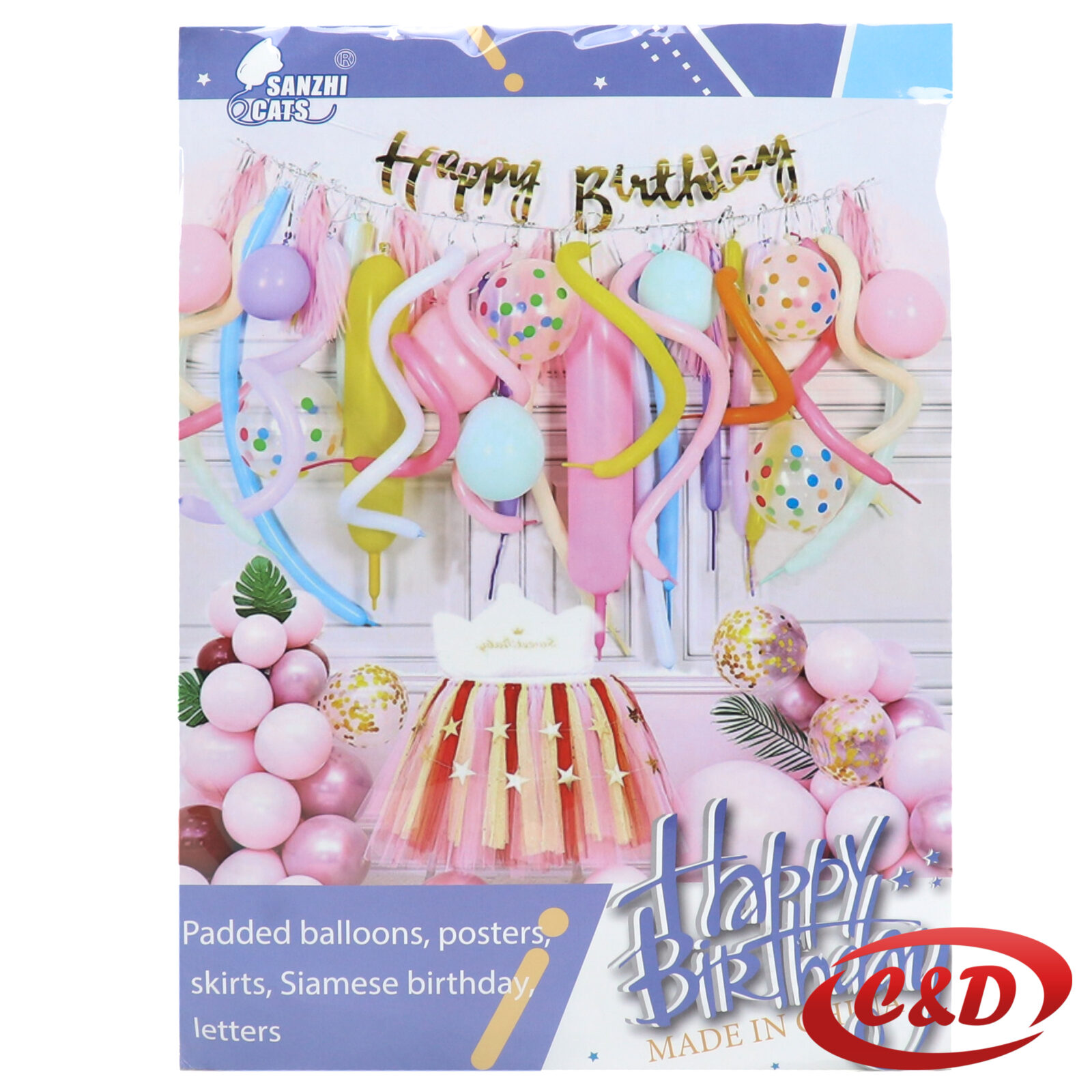 Balon set; Happy birthday