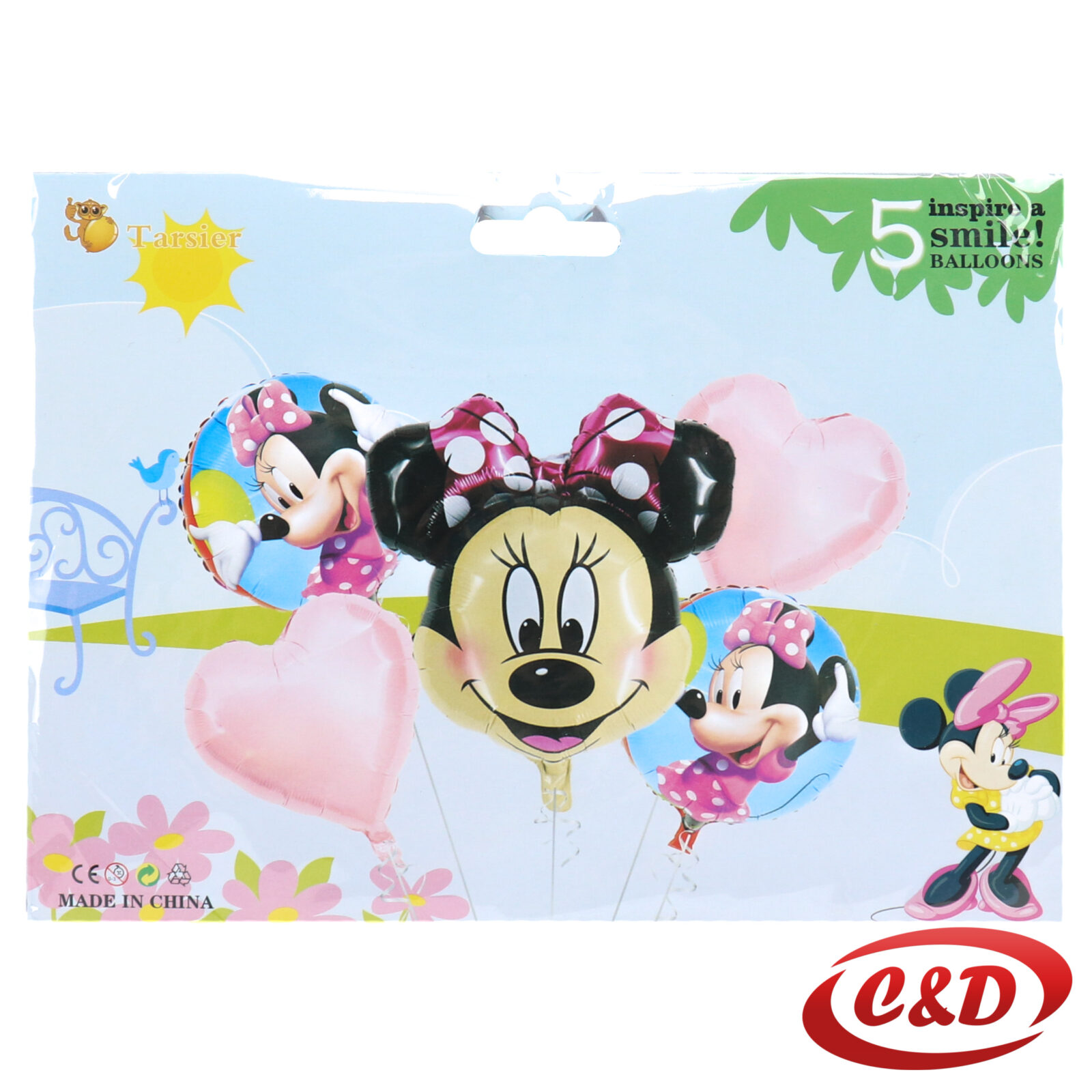 Balon set; Minnie Mouse