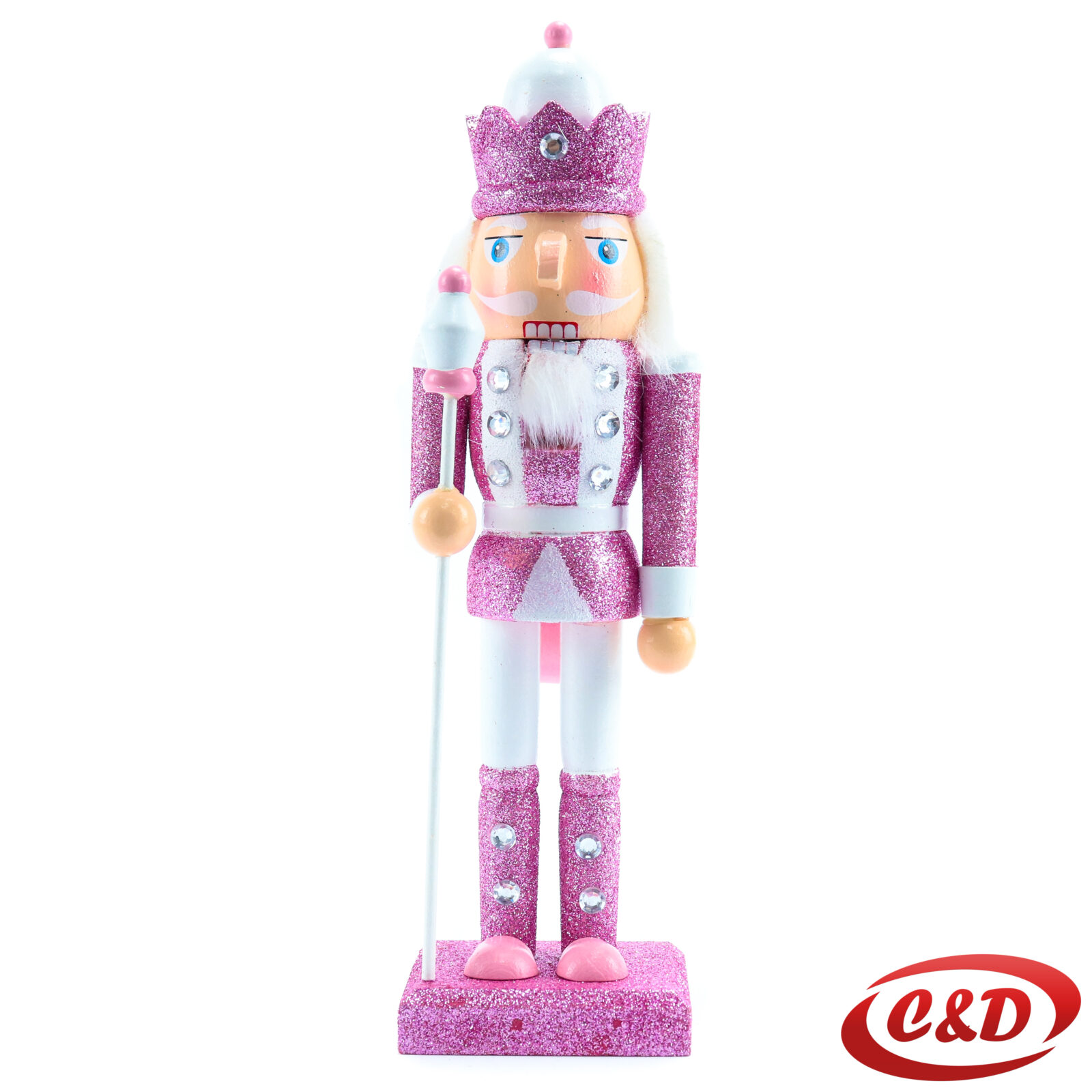 Drveni orašar 25 cm – božićna dekoracija