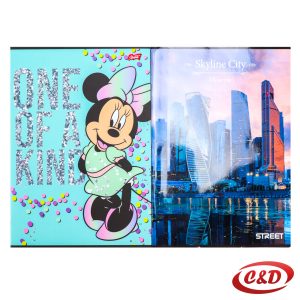 Bilježnica A4, meki uvez, 52l