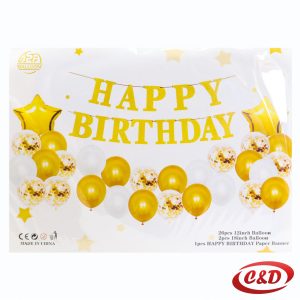 Balon set; Happy Birthday