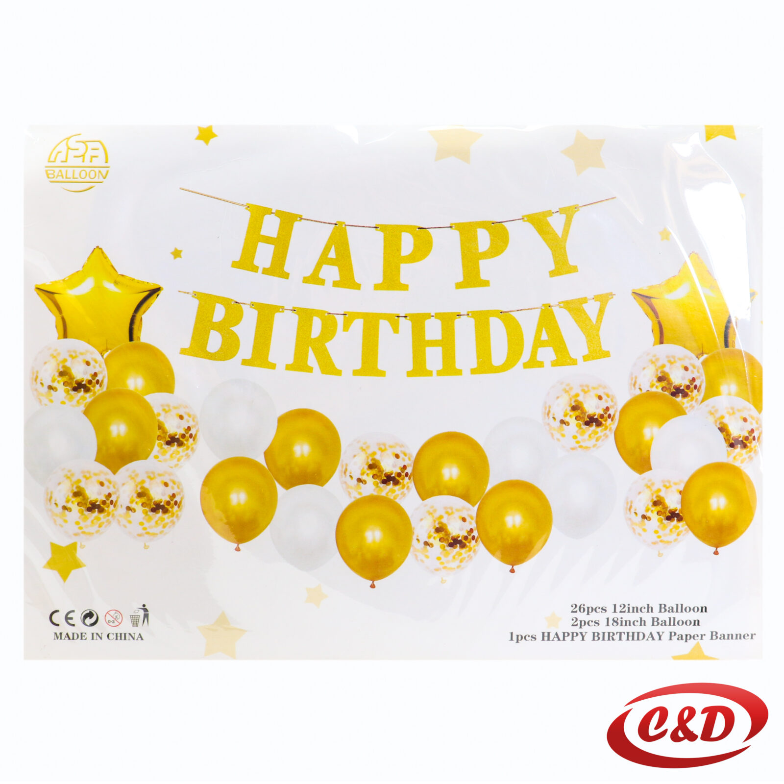 Balon set; Happy Birthday