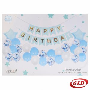 Balon set; Happy Birthday