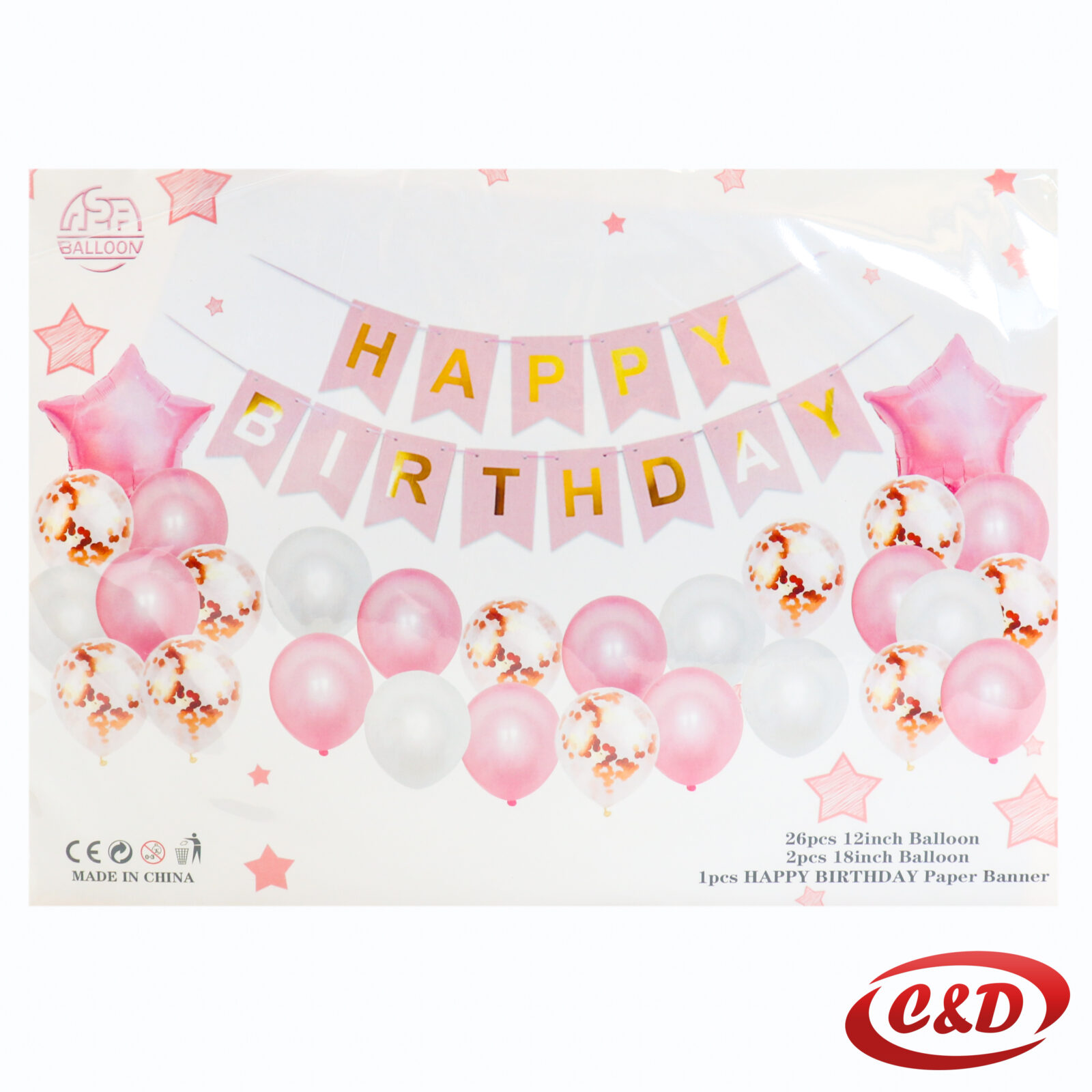 Balon set; Happy Birthday