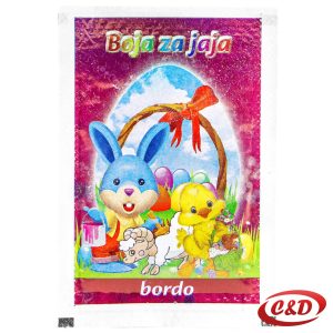 boja za jaja bordo 3 g hladno bojanje