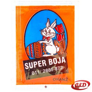 super boja za jaja narančasta 4,4 g