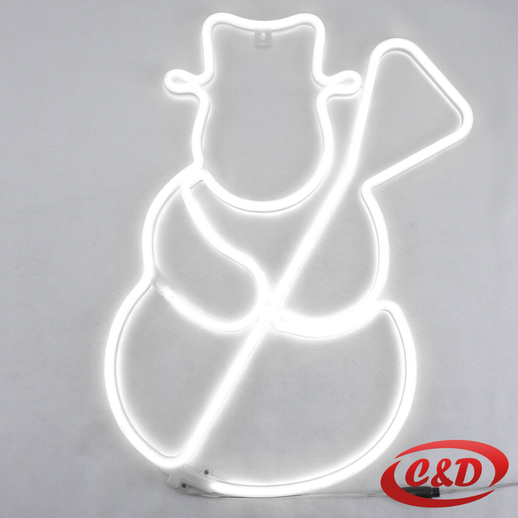 Snješko; LED; Neon flex; Bijela - Slika 3