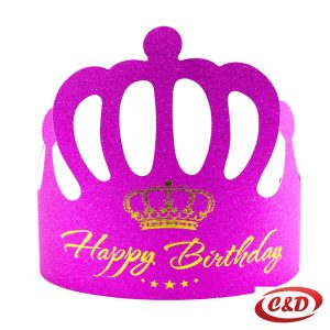 Party kruna; Happy BIrthday; 6/1