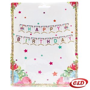 Natpis; Happy Birthday