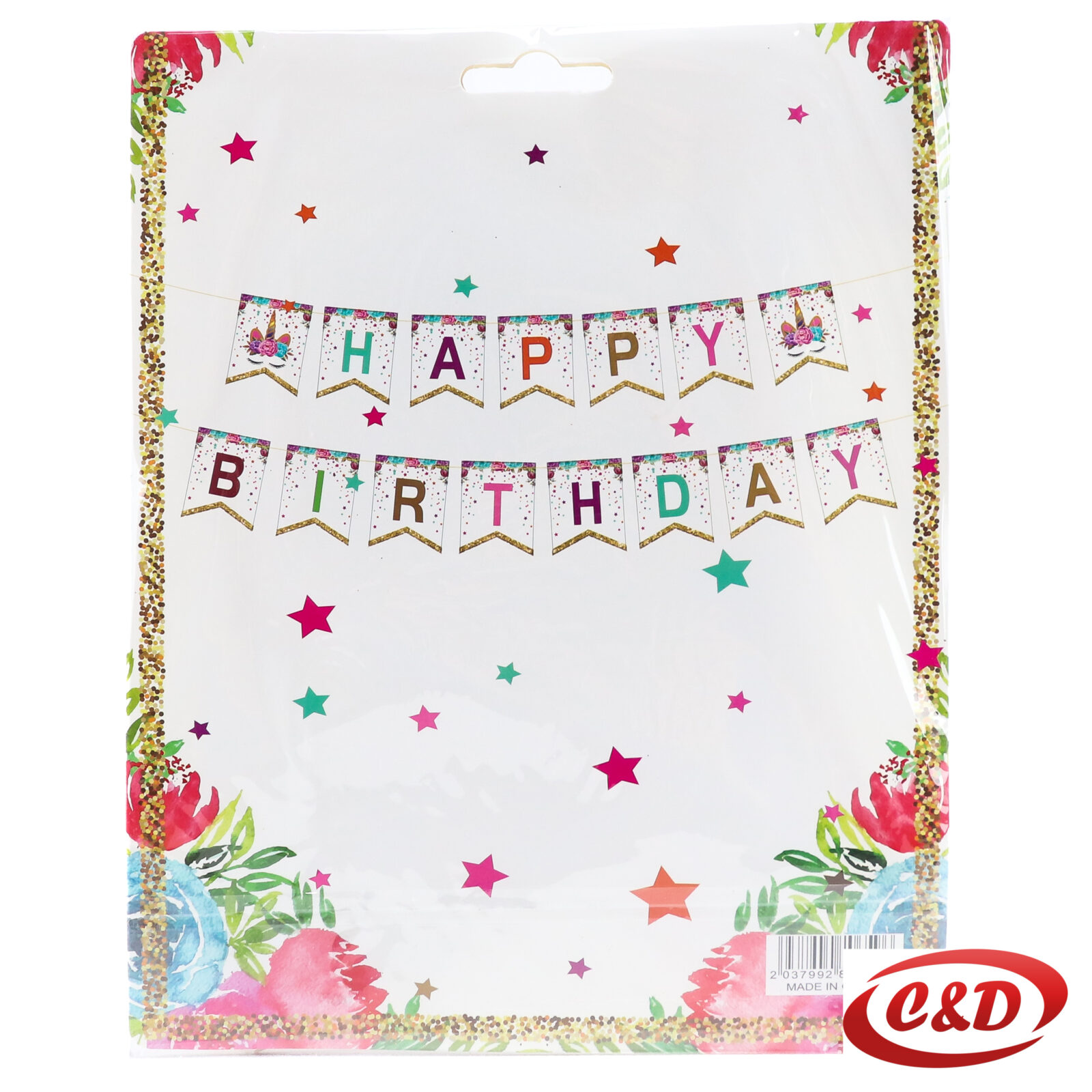 Natpis; Happy Birthday