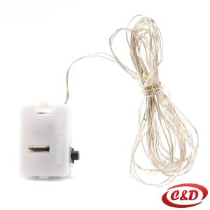 Lampice; LED; Mravi; Na siliku; Na baterije; Toplo Bijela