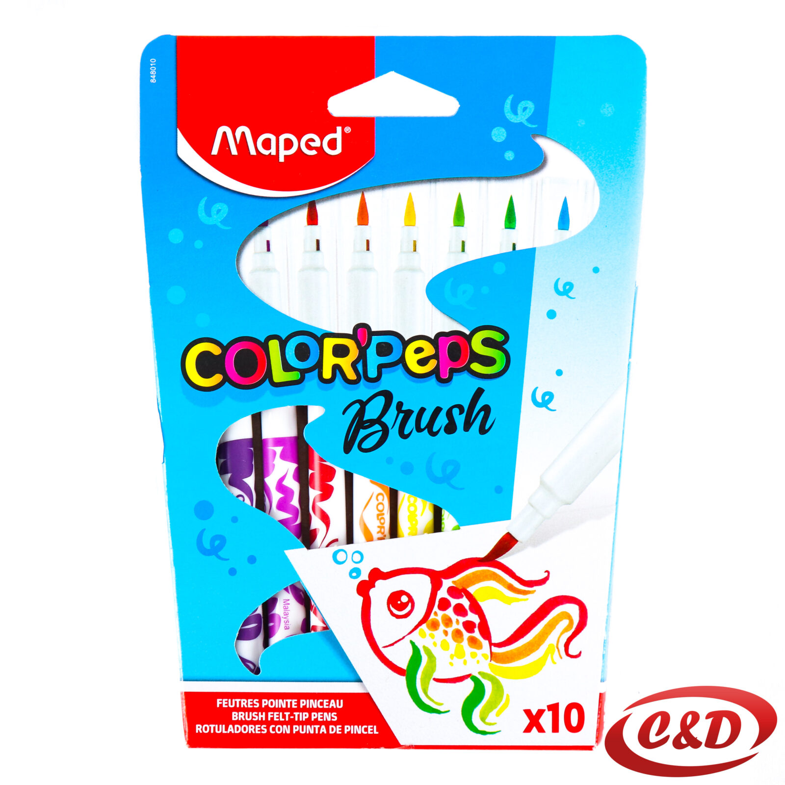 Flomasteri; Maped; 10/1