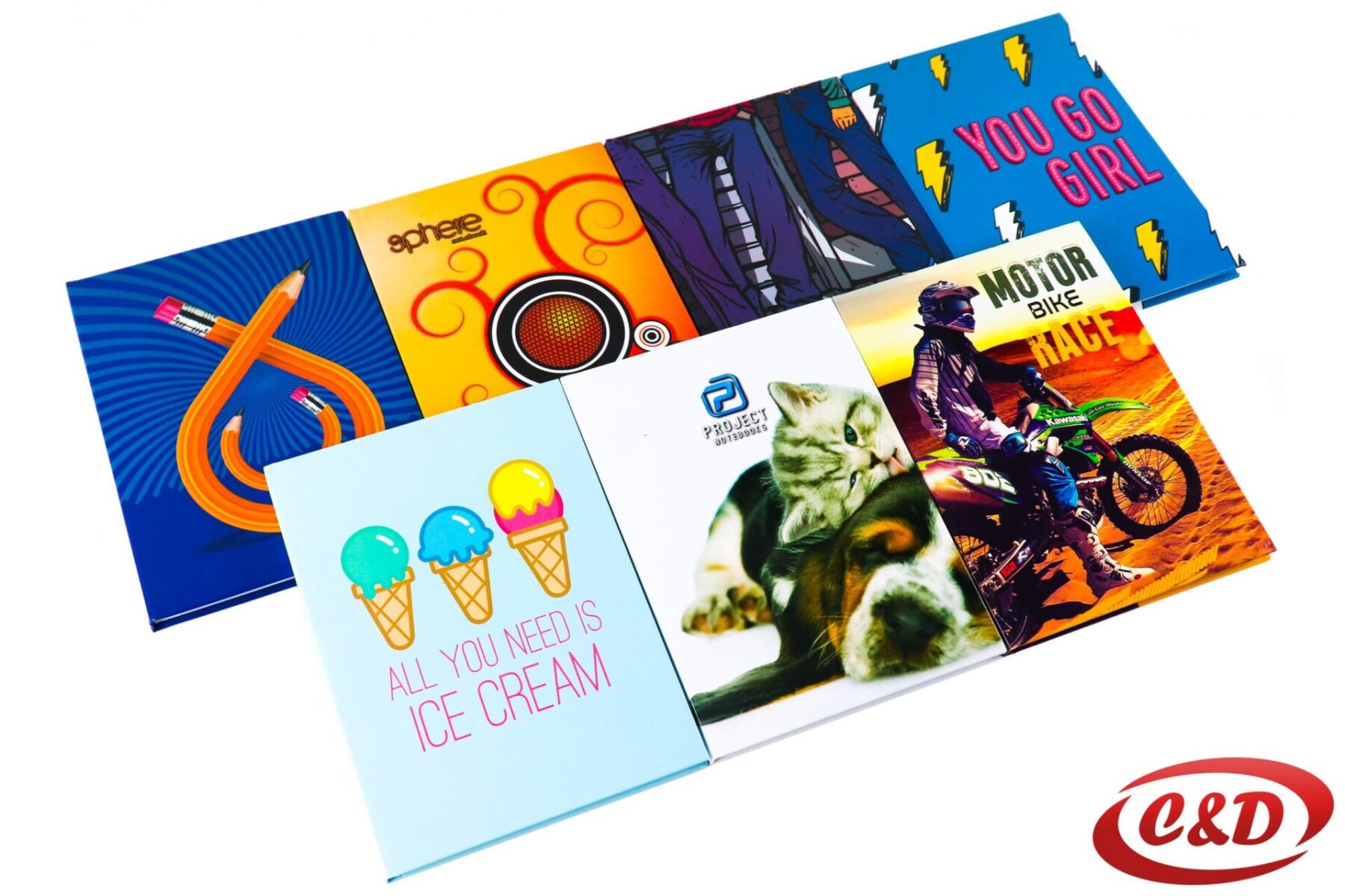 Bilježnica A5, tvrdi uvez, 100 L - Slika 2