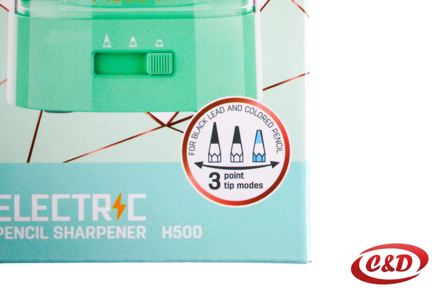 Električno oštrilo za olovke; Deli - Slika 2