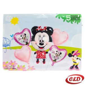 Balon set; Minnie Mouse
