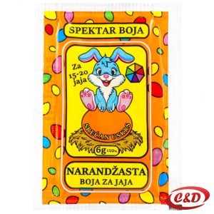 spekter boja za jaja narančasta 6 g