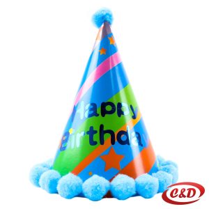 Party kapica; Happy Birthday; 1 komad